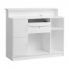 Receptionsdisk / kassadisk GABBIANO G26S vit / silver