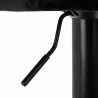 Barstol / receptionsstol 4Rico B801 svart sammet