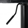 Barstol / receptionsstol 4Rico B801 grå sammet