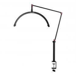 Arbetslampa / bordslampa Glow MX3 / Half Moon svart