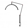 Arbetslampa / bordslampa Glow MX3 / Half Moon svart