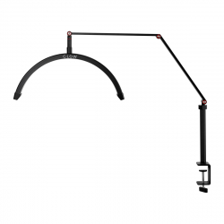 Arbetslampa / bordslampa Glow MX3 / Half Moon svart