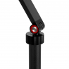 Arbetslampa / bordslampa Glow MX3 / Half Moon svart