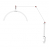 Arbetslampa / bordslampa Glow MX3 Half Moon vit