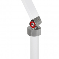 Arbetslampa / bordslampa Glow MX3 Half Moon vit
