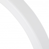 Arbetslampa / bordslampa Glow MX3 Half Moon vit