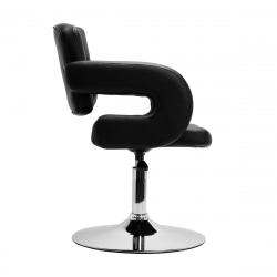 Frisörstol / Arbetsstol QS-B1801 svart