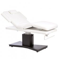Elektrisk massagebänk / behandlingssäng VIBBEL BERE vit 3-motor