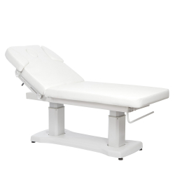 Elektrisk massagebänk / behandlingsbänk SONIA MURZ vit 4-motor