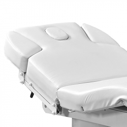 Elektrisk behandlingssäng / massagebänk SONIA QAUS WARM vit 4-motor