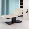Elektrisk massagebänk / behandlingsbänk VIBBEL RUKBA vit 1-motor
