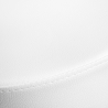 Arbetspall AM-304G vit / guld med ryggstöd