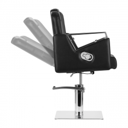Barberarstol / frisörstol GABBIANO WILNO 2 svart