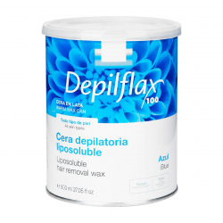 Vax för hårborttagning DEPILFLAX 100 Azulen 800ml