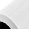 Engångsunderlägg i foliefodrat / laminerat fleece 0,8 x 50m vit