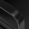 Frisörstol GABBIANO PORTO BLACK svart