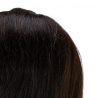 Övningshuvud GABBIANO i naturligt hår, färg 1H - 30 cm