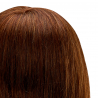Övningshuvud GABBIANO i naturligt hår, färg 4H - 42 cm