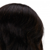 Övningshuvud GABBIANO i naturligt hår, färg 1H - 20 cm