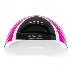 LED / UV nagellampa GLOW YC57 268W rosa / blå