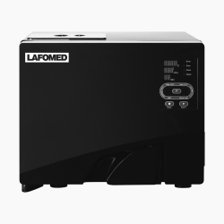 Autoklav LAFOMED PREMIUM LINE 12L svart, skrivare, klass-B medicinsk
