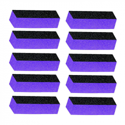 Nagelbuffer block lila 10 pack