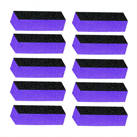 Nagelbuffer block lila 10 pack