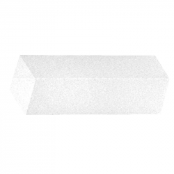 Nagelbuffer block vit 10 pack