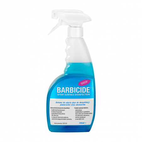 Desinfektionsspray BARBICIDE SPRAY för ytor 750ml