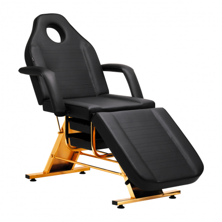 Behandlingsbänk / behandlingsstol svart SILLON 202 GOLD PRO