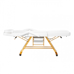 Behandlingsbänk / behandlingsstol vit SILLON 202 GOLD PRO