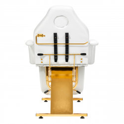 Behandlingsbänk / behandlingsstol vit SILLON 202 GOLD PRO