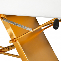 Behandlingsbänk / behandlingsstol vit SILLON 202 GOLD PRO