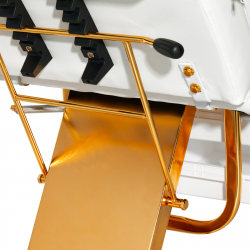 Behandlingsbänk / behandlingsstol vit SILLON 202 GOLD PRO