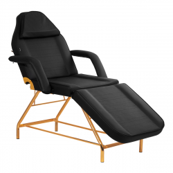 Behandlingsbänk / behandlingsstol svart SILLON 211 GOLD PRO
