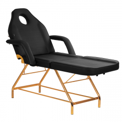 Behandlingsbänk / behandlingsstol svart SILLON 211 GOLD PRO