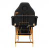 Behandlingsbänk / behandlingsstol svart SILLON 211 GOLD PRO