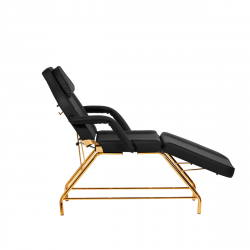 Behandlingsbänk / behandlingsstol svart SILLON 211 GOLD PRO