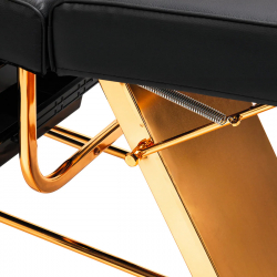 Behandlingsbänk / behandlingsstol svart SILLON 202 GOLD PRO