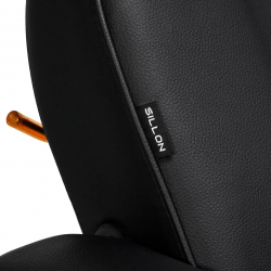 Behandlingsbänk / behandlingsstol svart SILLON 202 GOLD PRO