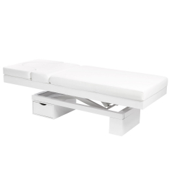 Elektrisk behandlingssäng / massagebänk SPA SONIA LIMB vit 2-motor med LED belysning