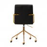 Arbetsstol / kundstol QS-OF211G GOLD svart