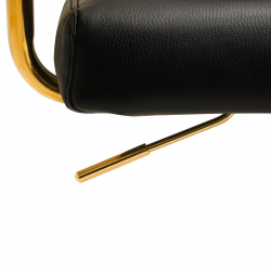 Arbetsstol / kundstol QS-OF211G GOLD svart