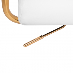 Arbetsstol / kundstol QS-OF211G GOLD vit