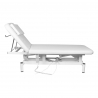 Elektrisk massagebänk / massagestol vit 079 1-motor
