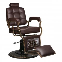 Barberarstol GABBIANO BOSS brun