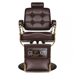 Barberarstol GABBIANO BOSS brun