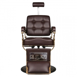Barberarstol GABBIANO BOSS brun