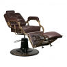 Barberarstol GABBIANO BOSS brun