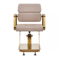 Frisörstol GABBIANO PORTO GOLD 2 beige